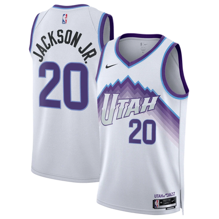 Jaren Jackson Jr. Utah Jazz Unisex - Association Edition - White