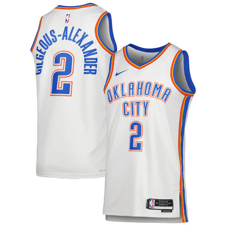 Shai Gilgeous-Alexander Oklahoma City Thunder Unisex - Association Edition - White
