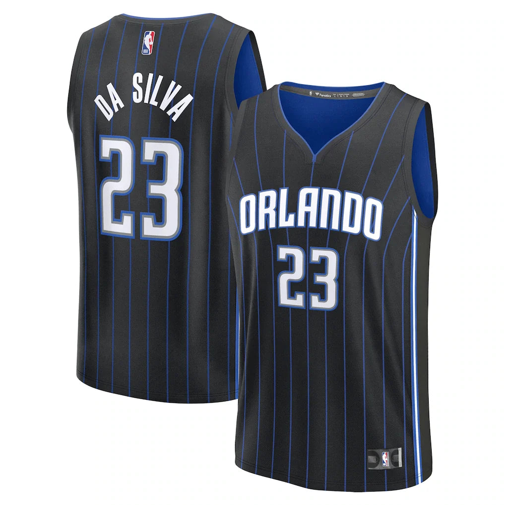 Tristan da Silva Orlando Magic 2024 NBA Draft Player Jersey - Icon Edition - Black