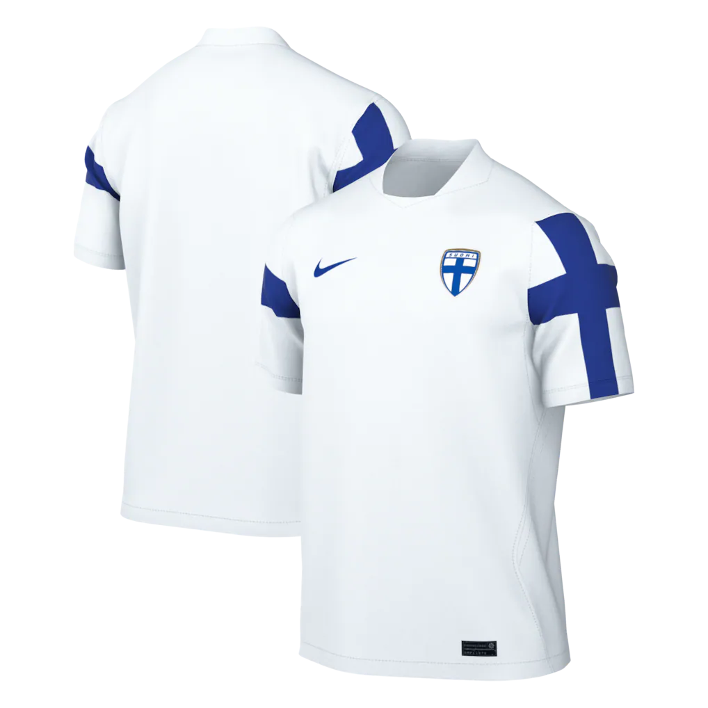 Finland National Team Nike 2026 Home Stadium Jersey - White