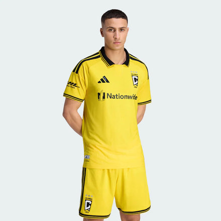 Columbus Crew 2026 The Crafted for Excellence Kit On-Field Patch Jersey - Yellow