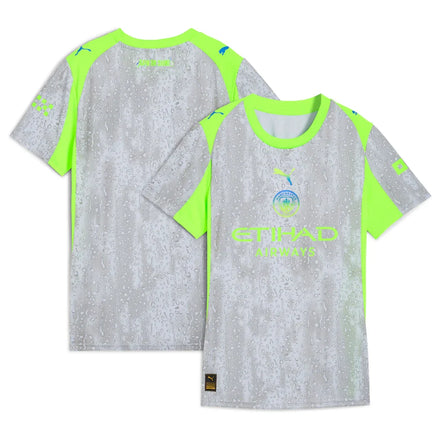 Manchester City Puma Women's 2025/26 Third Jersey - Green/Neon Green