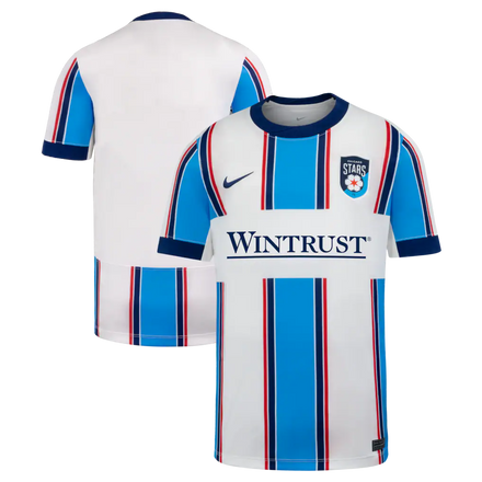 Chicago Stars FC Nike Youth 2026 Primary Stadium Jersey - White