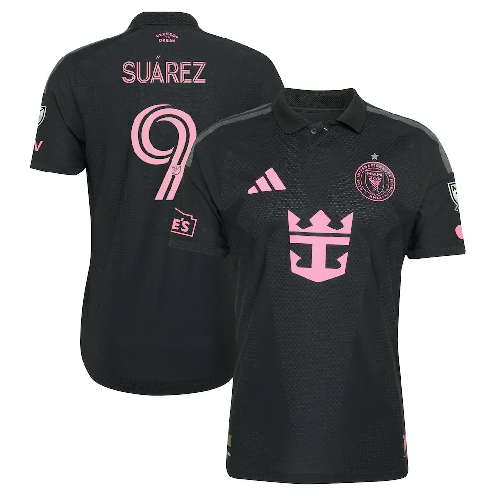 Luis Suárez Inter Miami CF 2026 Presagio On-Field Patch Jersey - Black