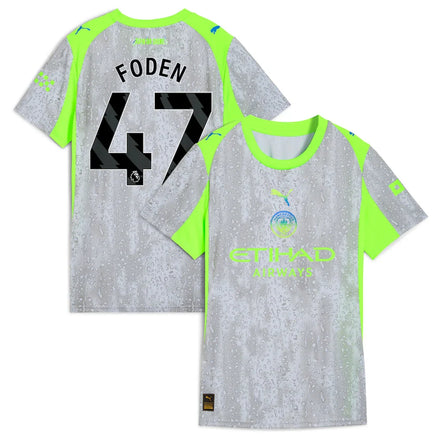 Manchester City Puma Women's 2025/26 Third Jersey - Green/Neon Green