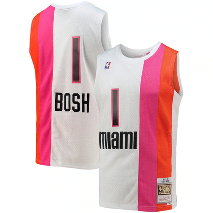 Chris Bosh Miami Heat 2011/12 Hardwood Classics - White