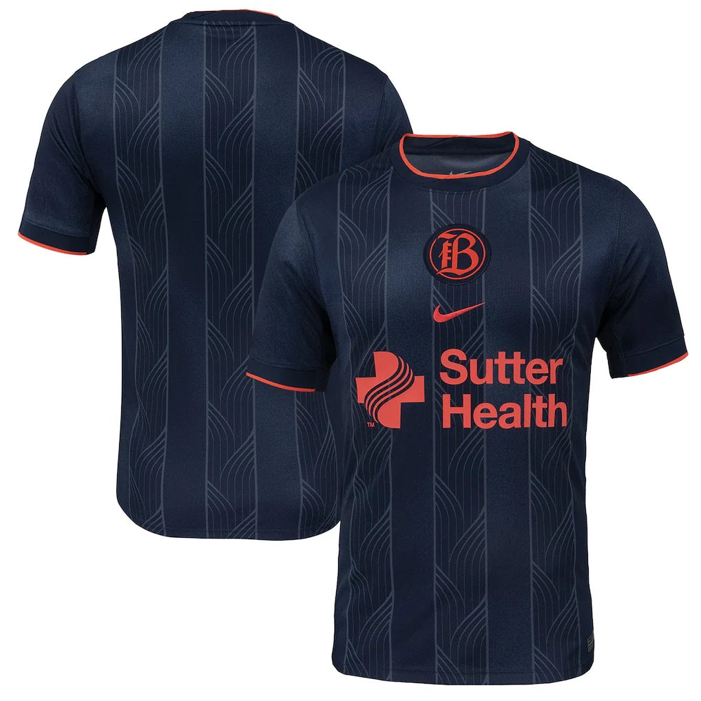 Bay FC Nike 2025 Primary Stadium Jersey - Navy