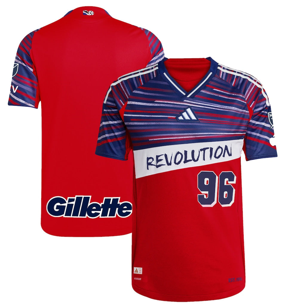 New England Revolution 2025 Third - Red