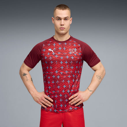 Switzerland National Team 2026 Pre-Match Top - Red