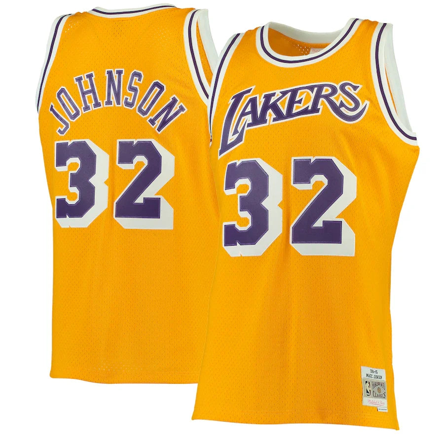 Magic Johnson Los Angeles Lakers 1984/85 Hardwood Classics - Gold