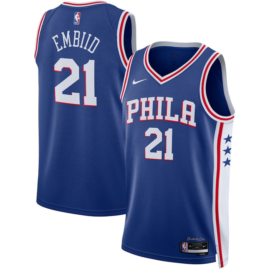 Joel Embiid Philadelphia 76ers Unisex - Icon Edition - Royal