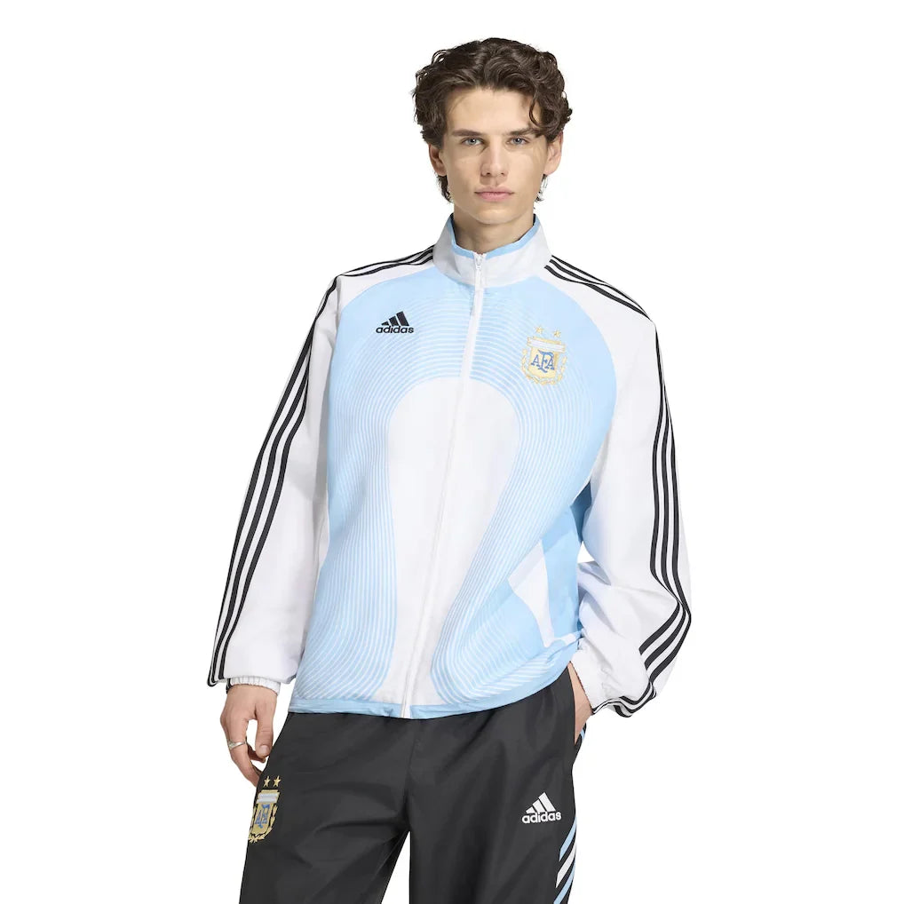 Argentina National Team 2006 Bringback Full-Zip Track Top - White