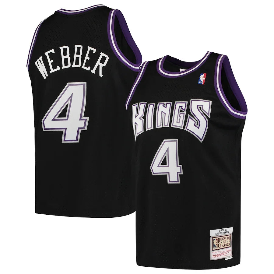 Chris Webber Sacramento Kings 2000/01 Hardwood Classics - Black