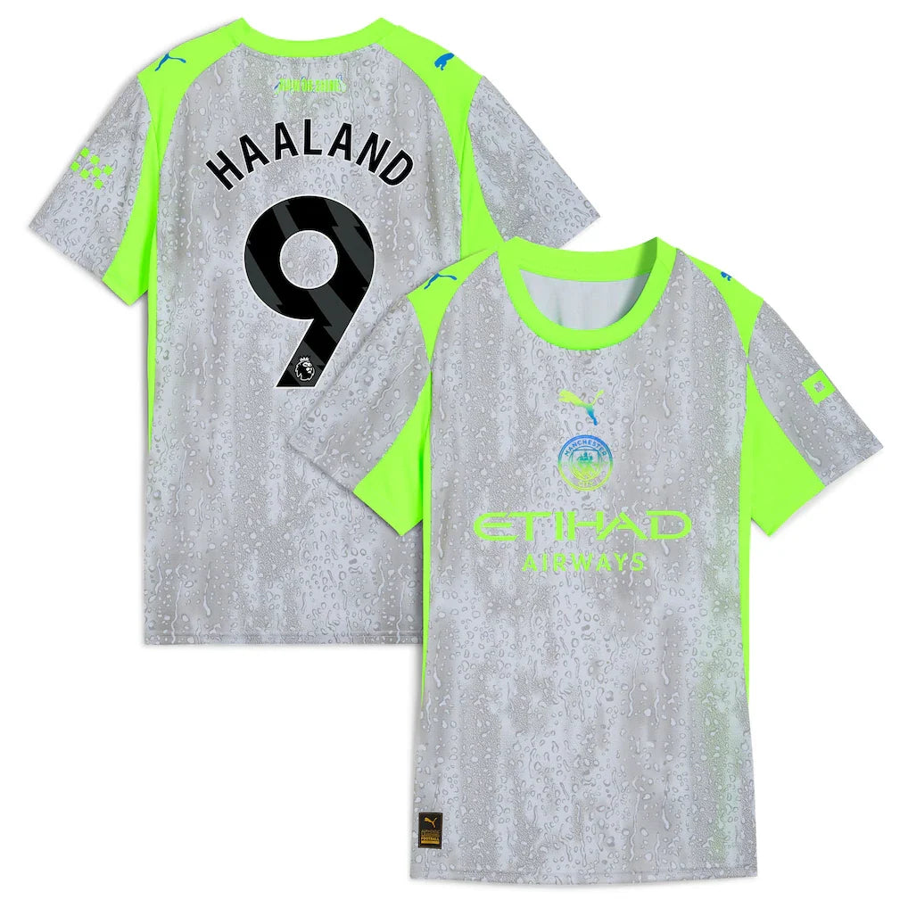 Manchester City Puma Women's 2025/26 Third Jersey - Green/Neon Green