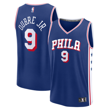 Kelly Oubre Jr. Philadelphia 76ers Custom Jersey - Icon Edition - Blue
