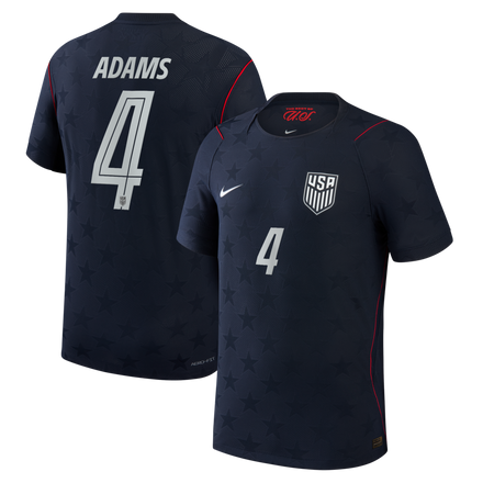 Tyler Adams USMNT 2026 Away Match - Blue