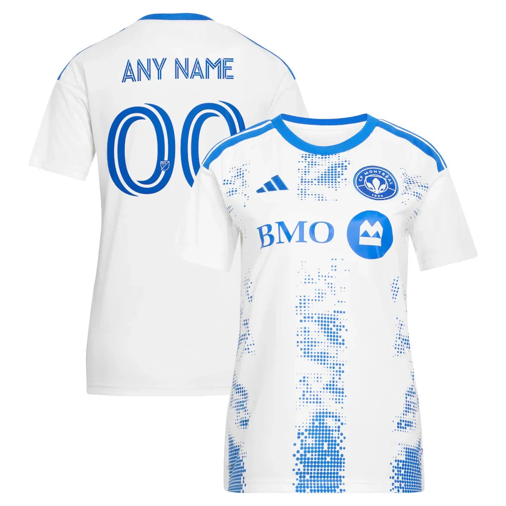 CF Montreal adidas Women's 2026 The Procure Jersey Custom Jersey - White