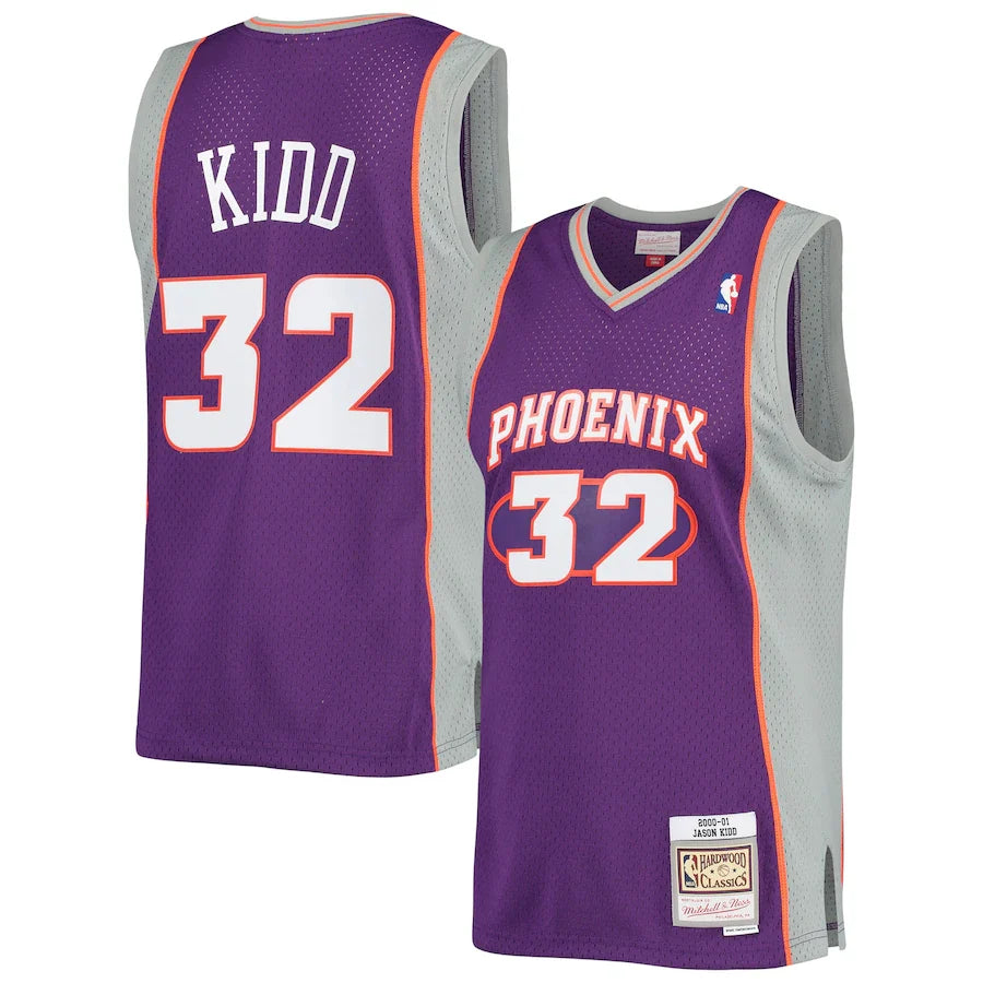 Jason Kidd Phoenix Suns Big & Tall Hardwood Classics 2000/01 - Purple
