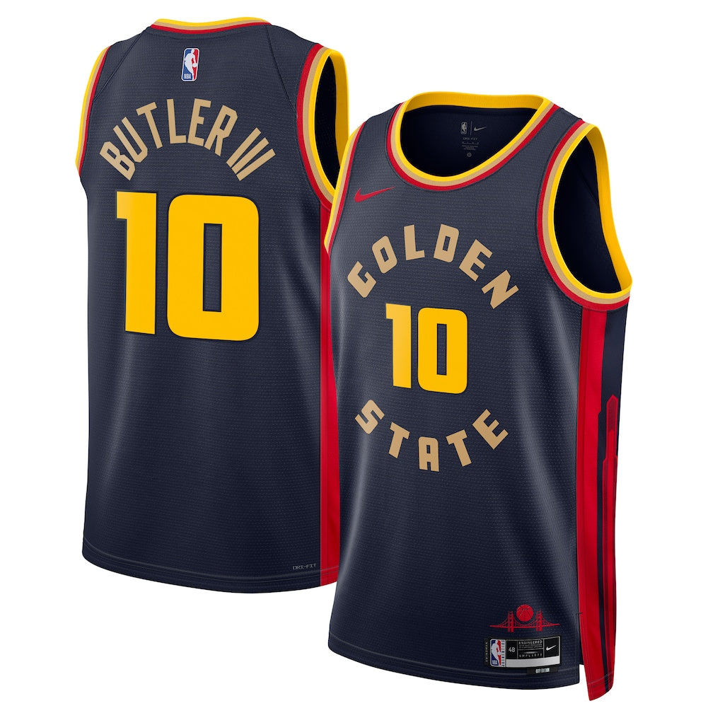 Jimmy Butler Golden State Warriors Unisex - City Edition - Navy