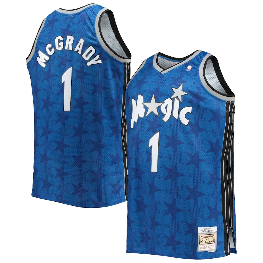 Tracy McGrady Orlando Magic Big & Tall 2000/01 Hardwood Classics - Blue