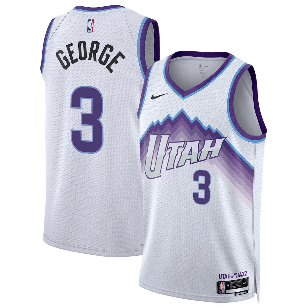 Keyonte George Utah Jazz Unisex - Association Edition - White