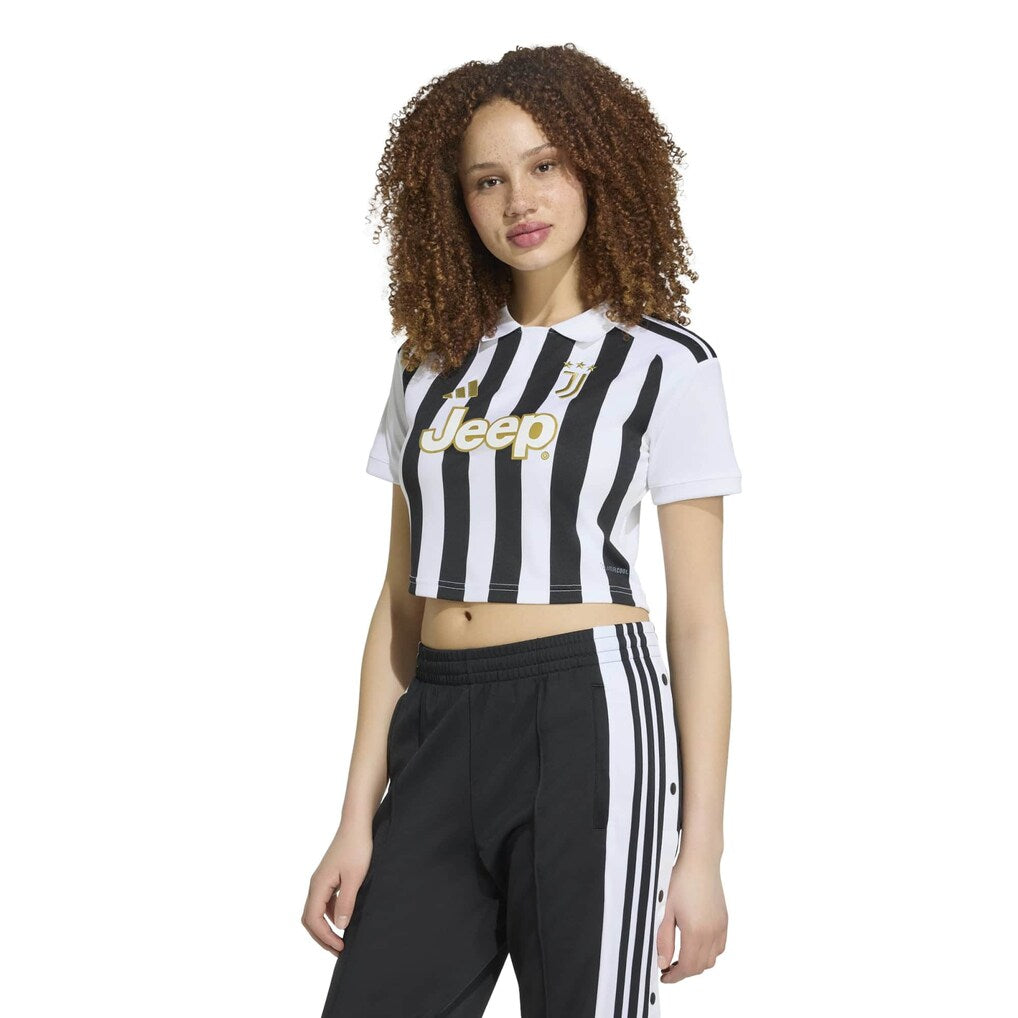 Juventus adidas Women's 2026/27 Home Cropped Jersey - White