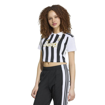 Juventus adidas Women's 2026/27 Home Cropped Jersey - White
