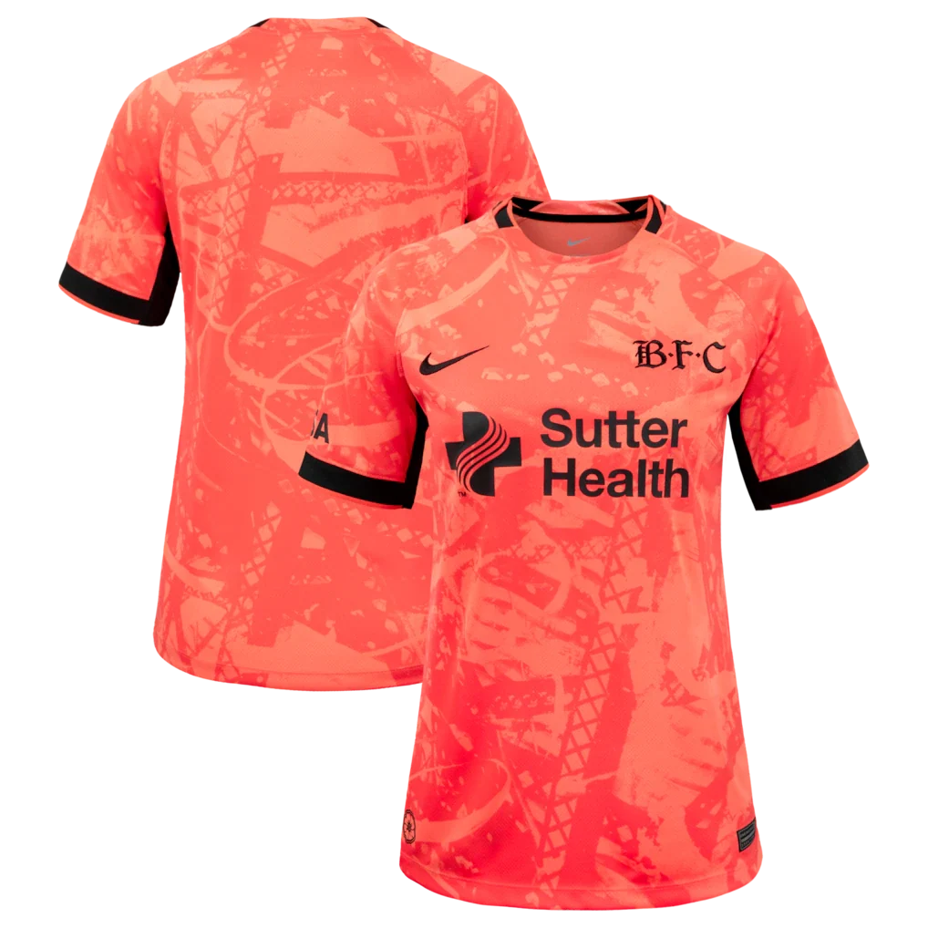 Bay FC Nike Women's 2026 Third Stadium Jersey - Red