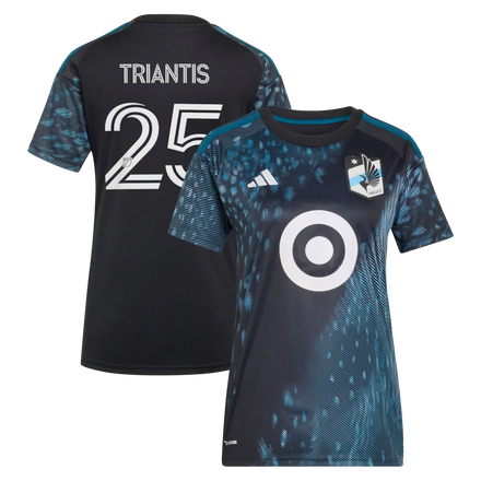 Nectarios Triantis Minnesota United FC adidas Women's 2026 The Decade Kit Jersey - Black