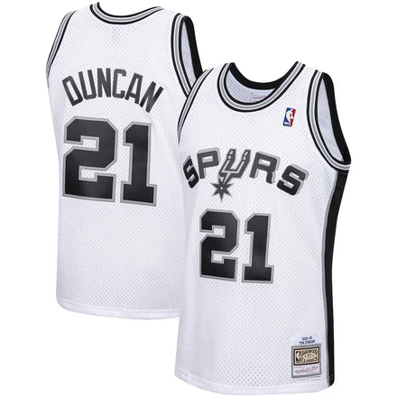 Tim Duncan San Antonio Spurs 1998/99 Hardwood Classics - White