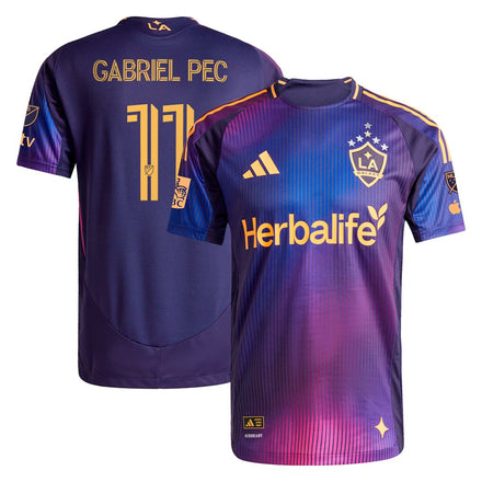 Gabriel Pec LA Galaxy 2025 RIZON On-Field – Navy