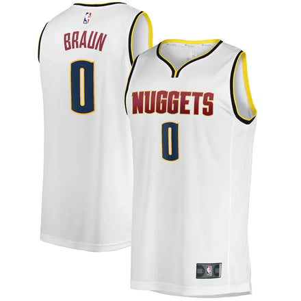 Christian Braun Denver Nuggets Player Jersey - Association Edition - White