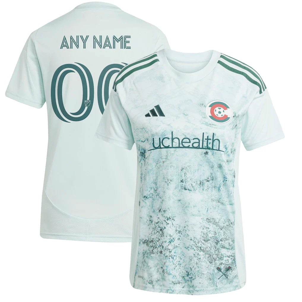 Colorado Rapids adidas Women's 2025 Headwaters Custom Jersey - Green