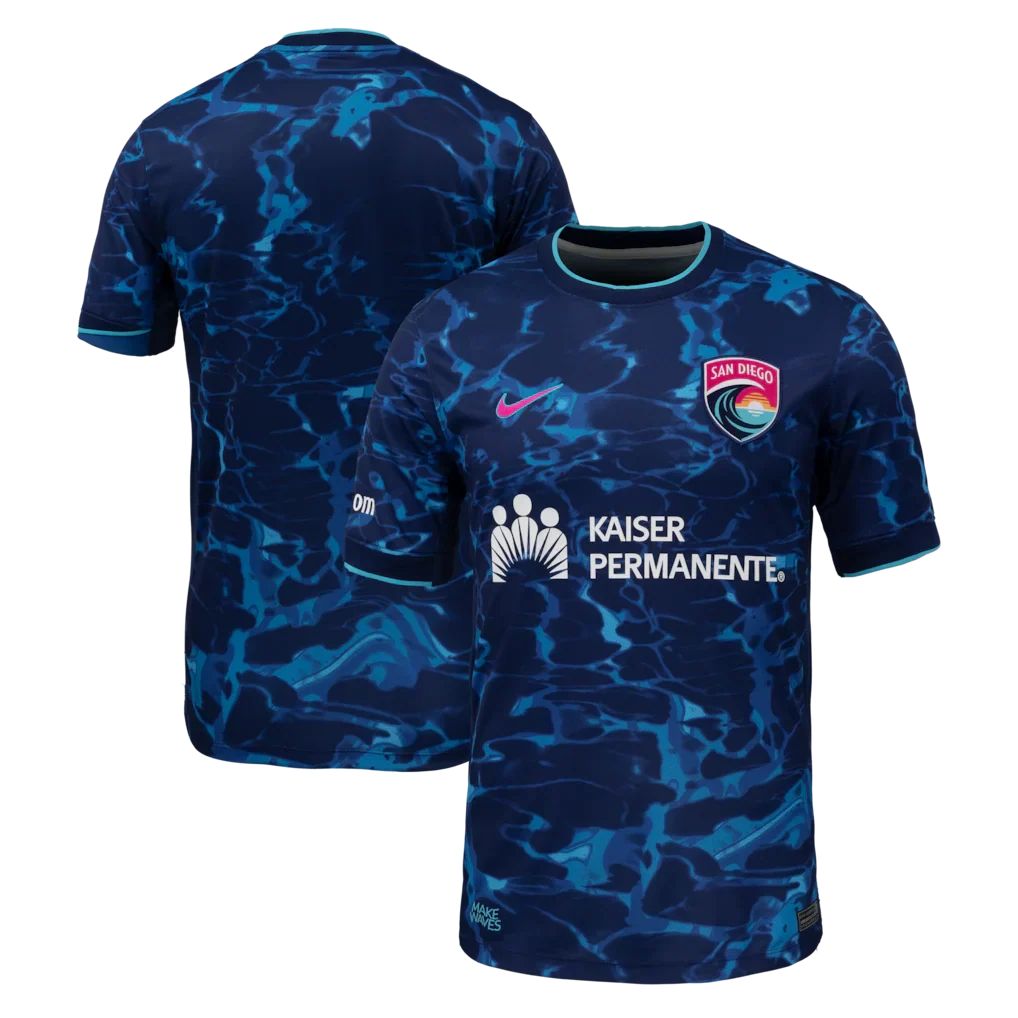 San Diego Wave FC Nike 2026 Secondary Stadium Jersey - Navy