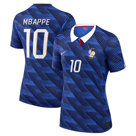 Kylian Mbappé France National Team Women's 2026 Home Match - Blue