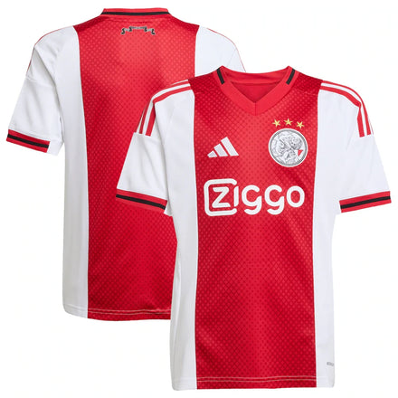 Ajax adidas Youth 2025/26 Home Jersey - White