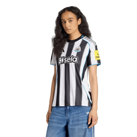 Newcastle United adidas Women's 2025/26 Jersey - Black