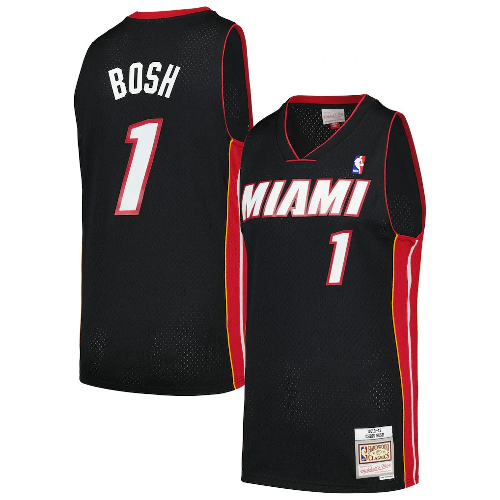 Chris Bosh Miami Heat 2012/13 Hardwood Classics - Black