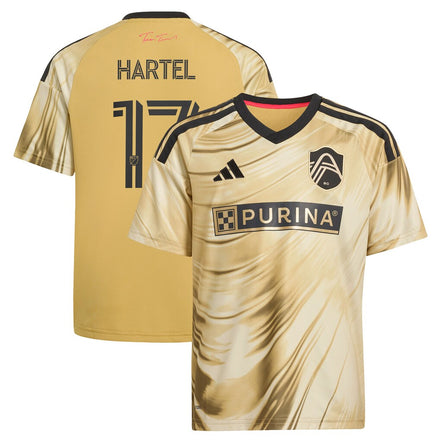 Marcel Hartel St. Louis CITY SC adidas Youth 2026 The Tina Turner Kit Jersey - Yellow