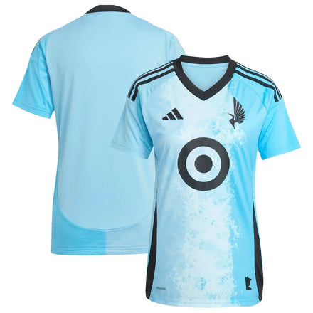 Minnesota United FC adidas Women's 2025 CONVERGENCE Jersey - Blue