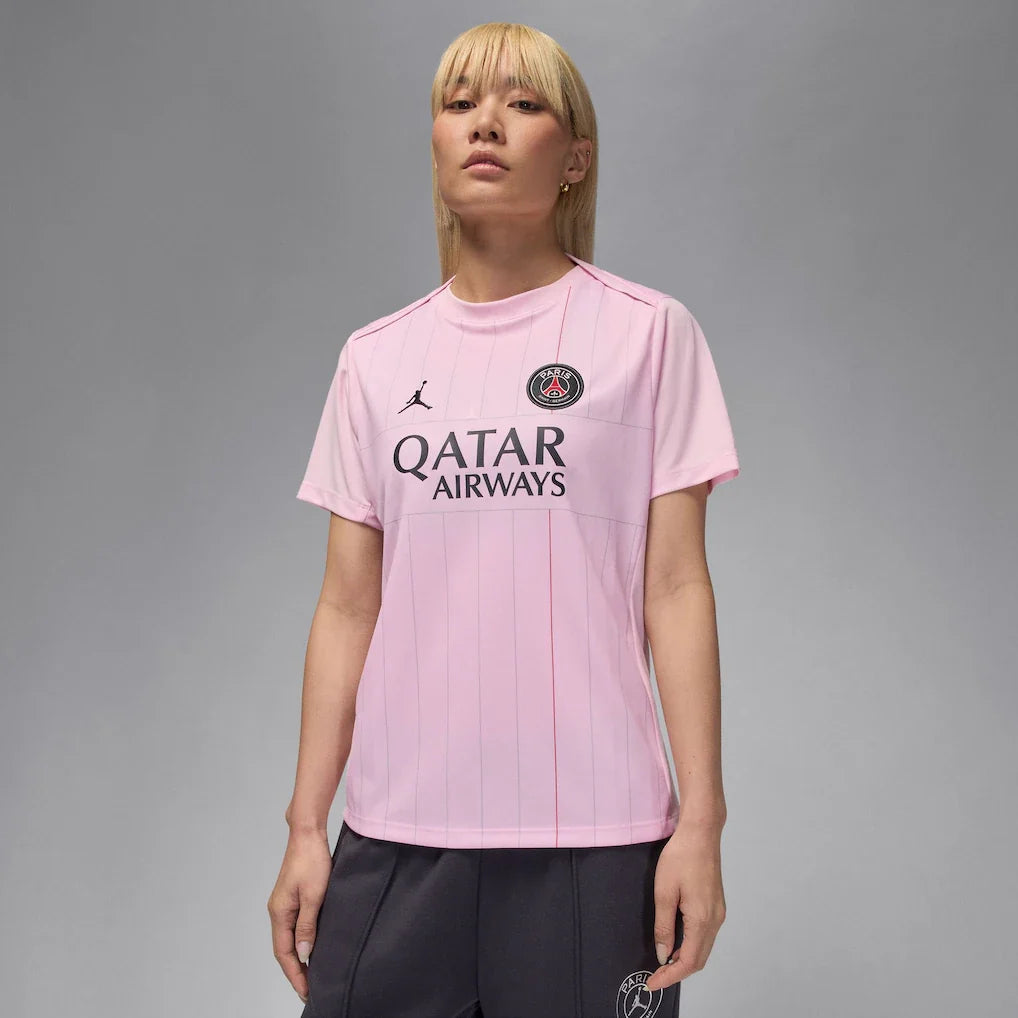 Paris Saint-Germain Women's 2025/26 Academy Pro Pre-Match Performance Dri-FIT Top - Pink
