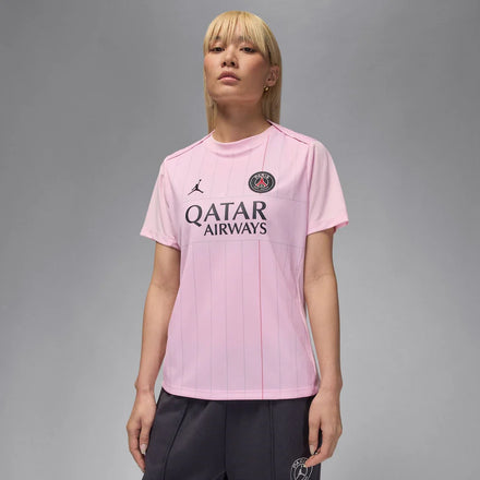 Paris Saint-Germain Women's 2025/26 Academy Pro Pre-Match Performance Dri-FIT Top - Pink