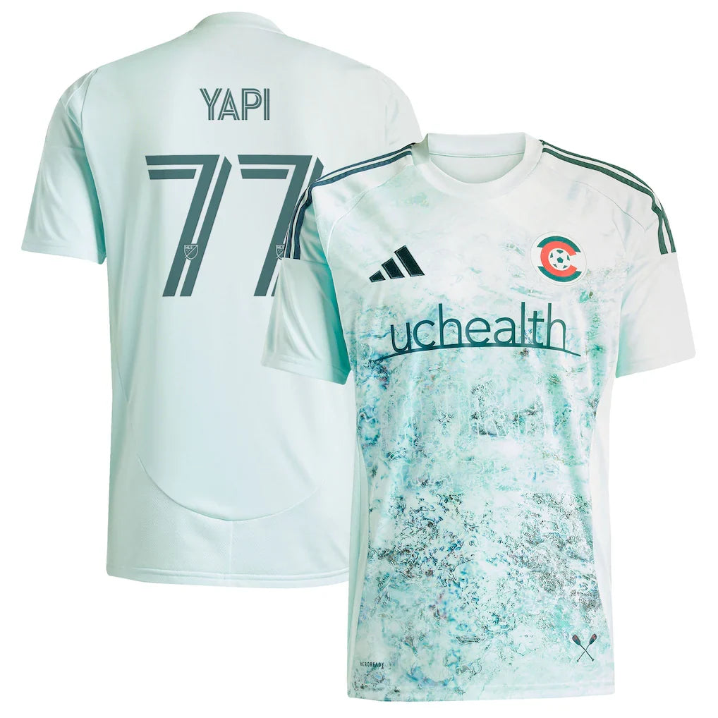 Darren Yapi Colorado Rapids adidas 2025 Headwaters Jersey - Green