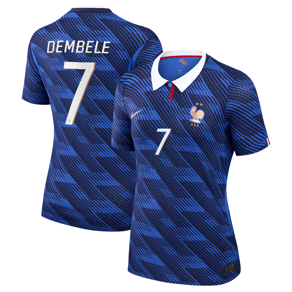 Ousmane Dembélé France National Team Women's 2026 Home Match - Blue
