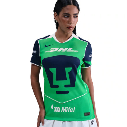 Pumas Nike Women's 2025/26 Third Jersey - Green