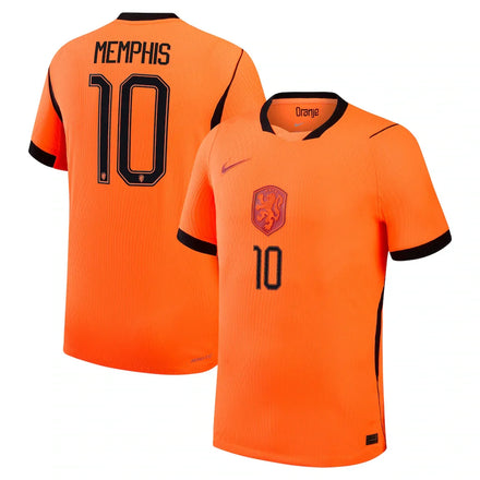 Memphis Depay Netherlands National Team 2026 Home Match - Orange