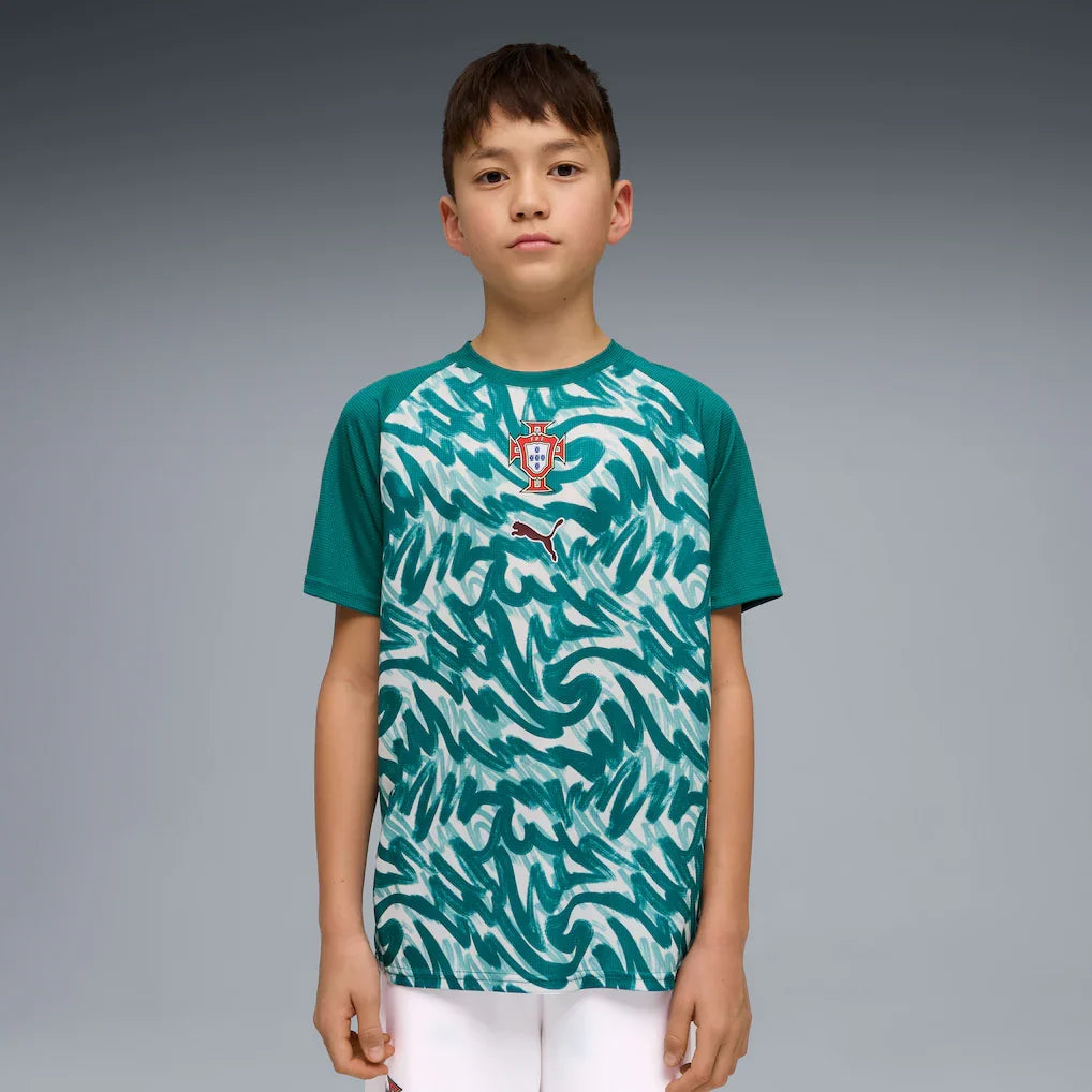 Portugal National Team Youth Pre-Match Jersey - Green