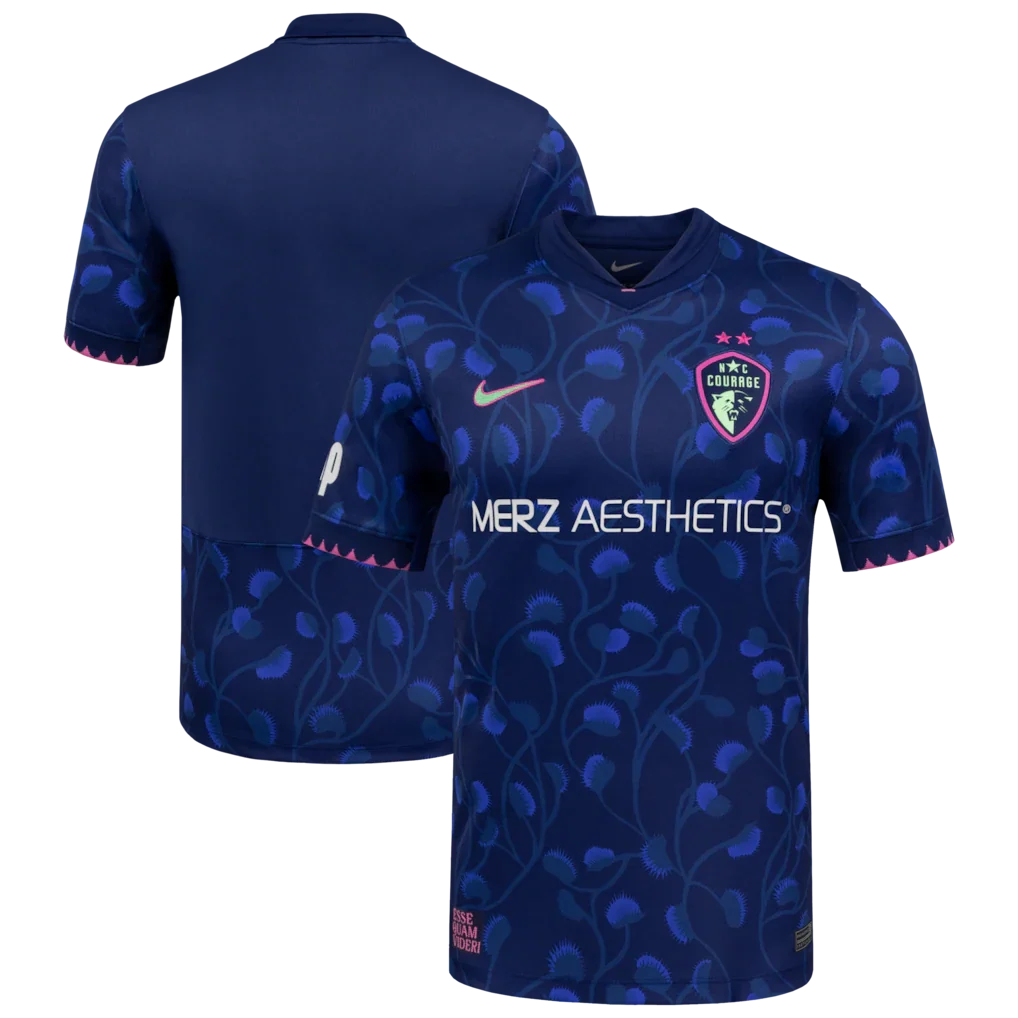 North Carolina Courage Nike 2026 Third Stadium Jersey - Navy