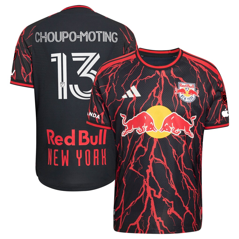 Eric Maxim Choupo-Moting New York Red Bulls 2026 The Rooted Kit On-Field Patch Jersey - Black