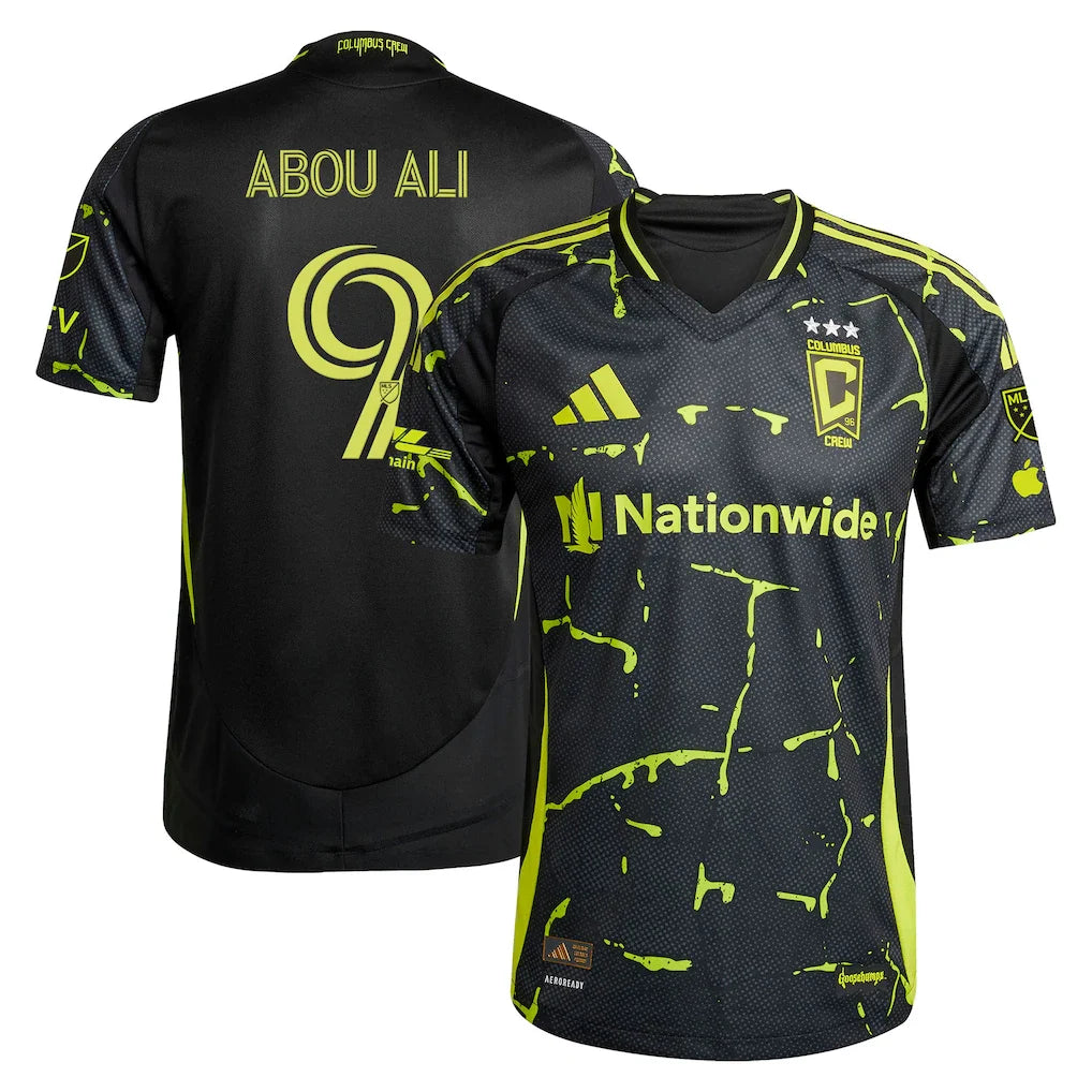 Wessam Abou Ali Columbus Crew 2025 The Goosebumps Kit On-Field – Black